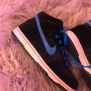 Velvet Nike High Tops